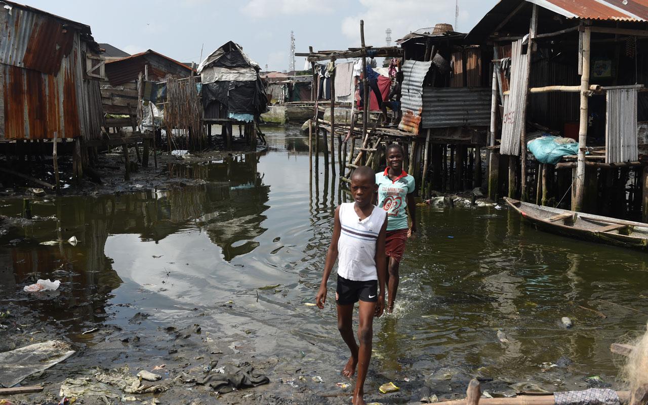 The homeless in Lagos