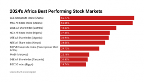 How African stock markets performed in 2024