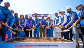 Sanwo-Olu performs groundbreaking of Lagos Medipark